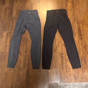 Lululemon Train Times Leggings 25” inseam.